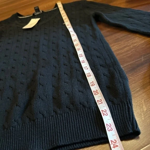 🌿SALE🌿NAUTICA Knit Pull over V neck Sweater Size Small - Picture 5 of 6